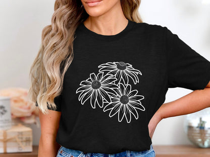 Trio of Daisies Bold Graphic Tee