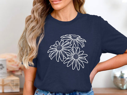 Trio of Daisies Bold Graphic Tee