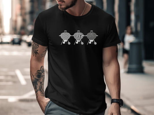 Artisan Trio Patterned Kettle Grill T-Shirt