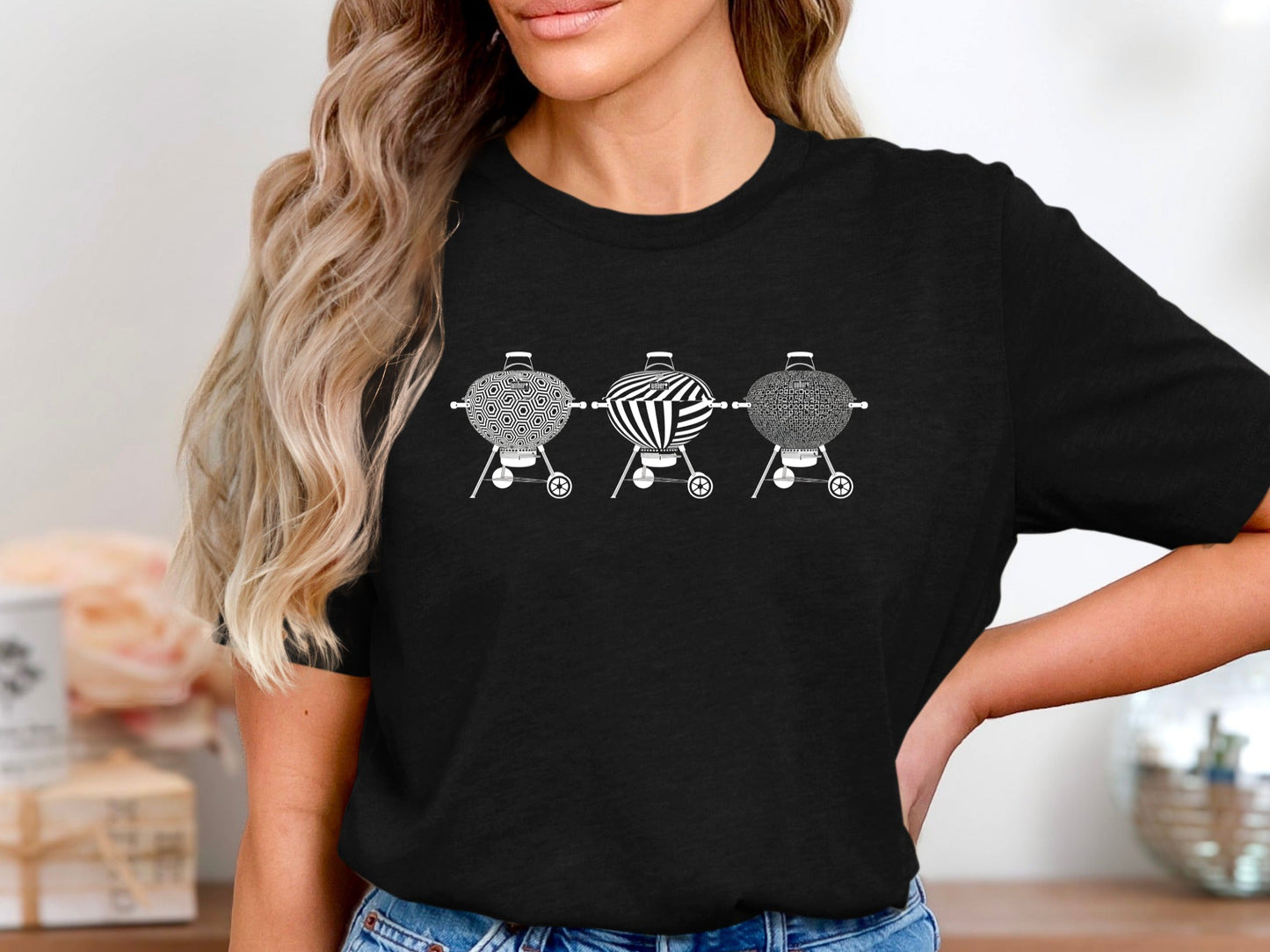 Artisan Trio Patterned Kettle Grill T-Shirt