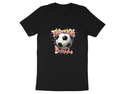 Through Ball Graffiti Style Soccer T-Shirt