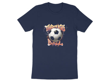 Through Ball Graffiti Style Soccer T-Shirt