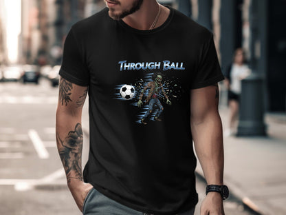Through Ball Zombie Soccer T-Shirt