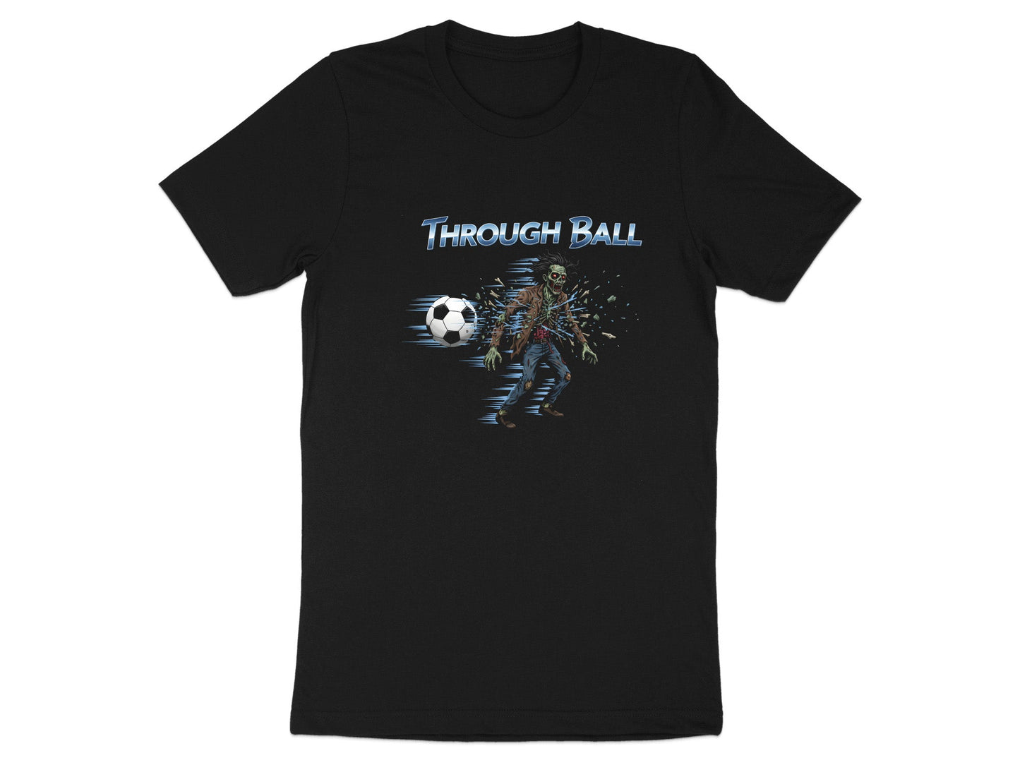 Through Ball Zombie Soccer T-Shirt