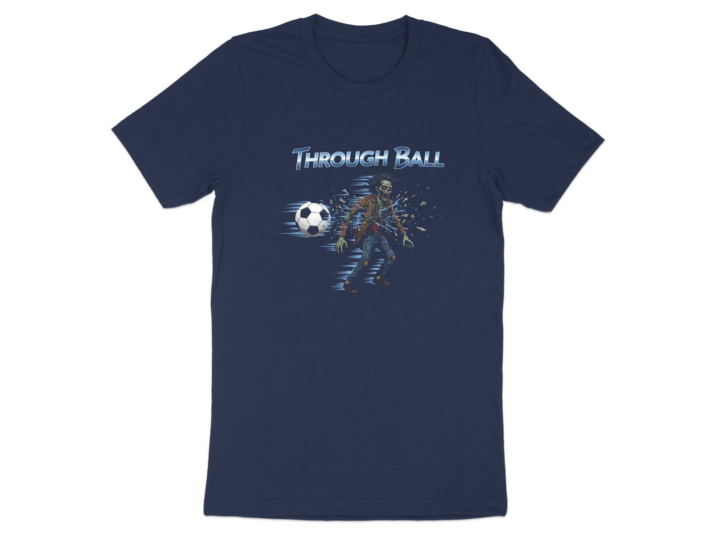 Through Ball Zombie Soccer T-Shirt