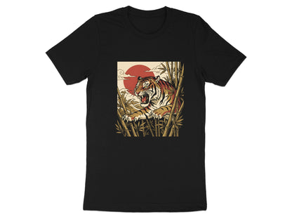 Traditional Japanese Tiger & Bamboo T-Shirt