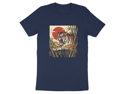 Traditional Japanese Tiger & Bamboo T-Shirt