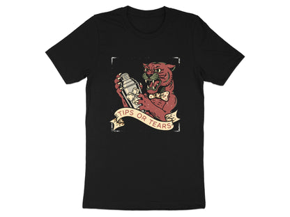 Tips Or Tears Panther Graphic T-Shirt