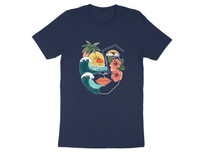 Tropical Muse Artistic Graphic T-Shirt