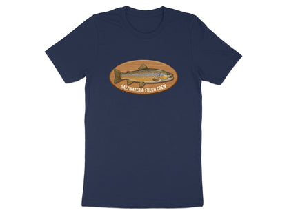 Saltwater & Fresh Crew Brown Trout T-Shirt