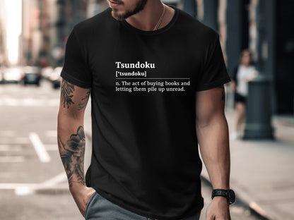 Tsundoku Definition Book Lover T-Shirt