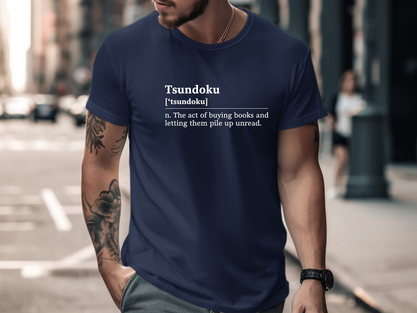 Tsundoku Definition Book Lover T-Shirt