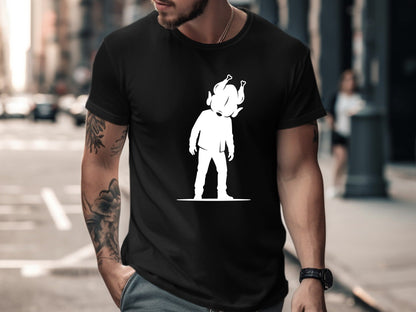 Thanksgiving Sitcom Turkey Head Graphic Tee