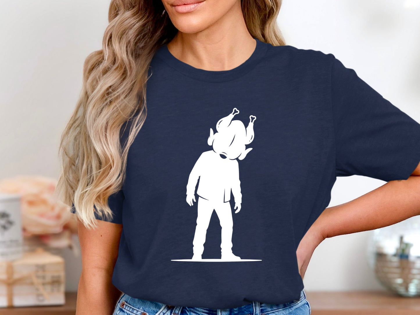 Thanksgiving Sitcom Turkey Head Graphic Tee