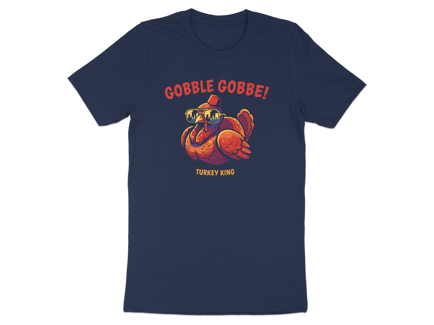 Funny Sitcom Turkey Wearing Fez and Sunglasses Tee