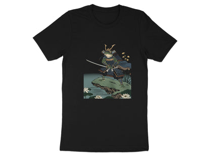 Samurai Toad Pond Lily Warrior T-Shirt