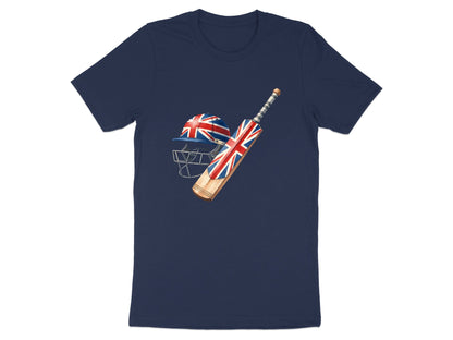 Union Jack Cricket Gear T-Shirt - Classic Sports Style