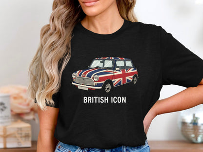 Classic Union Jack Mini Cooper T-Shirt - British Icon Tee