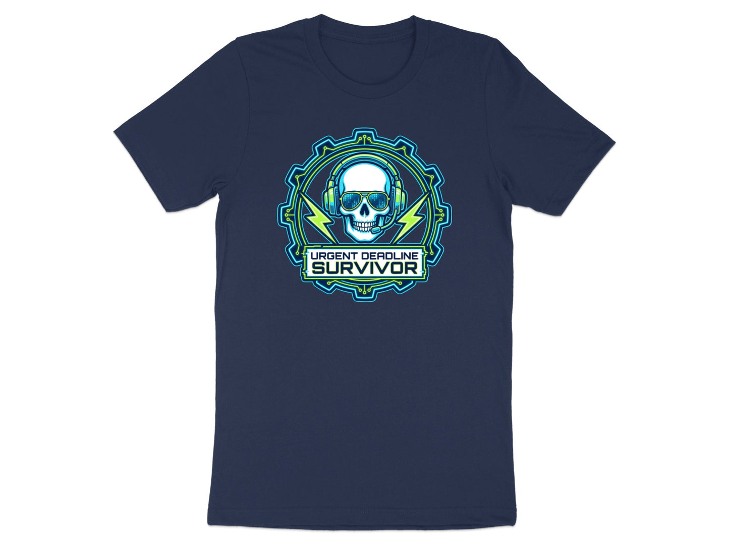 Urgent Deadline Survivor T-Shirt - Remote Work & Office Humour