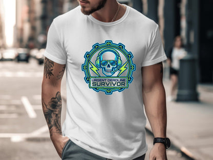 Urgent Deadline Survivor T-Shirt - Remote Work & Office Humour