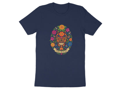 Flora Mexicana (Sugar Skull Style) Botanical Print T-Shirt