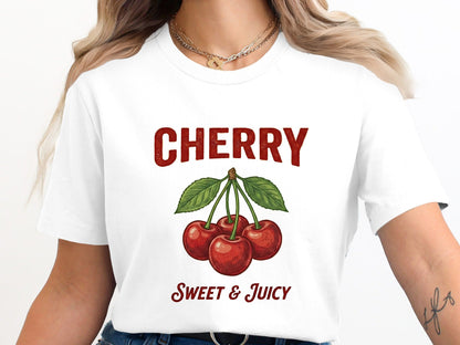 Retro Sweet & Juicy Cherry T-Shirt