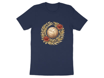 Australian Native Flora Netball T-Shirt - Vintage Botanical