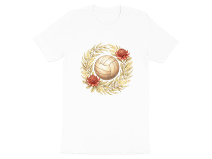 Australian Native Flora Netball T-Shirt - Vintage Botanical