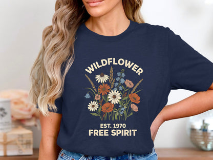 Wildflower Free Spirit Botanical T-Shirt