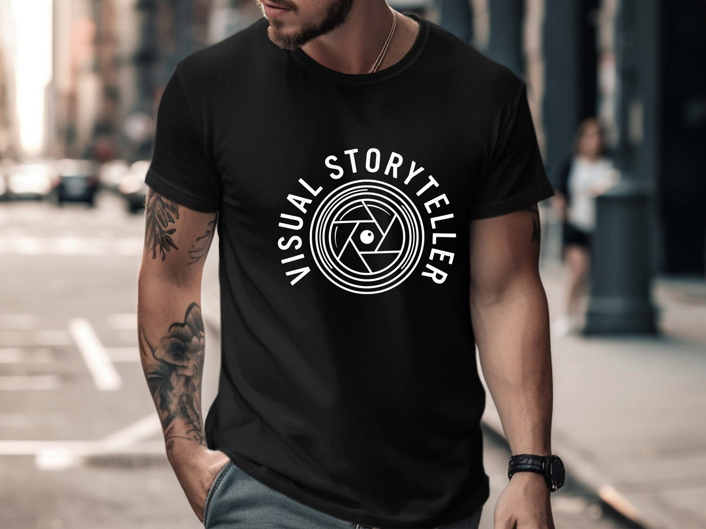 Visual Storyteller Aperture Logo T-Shirt
