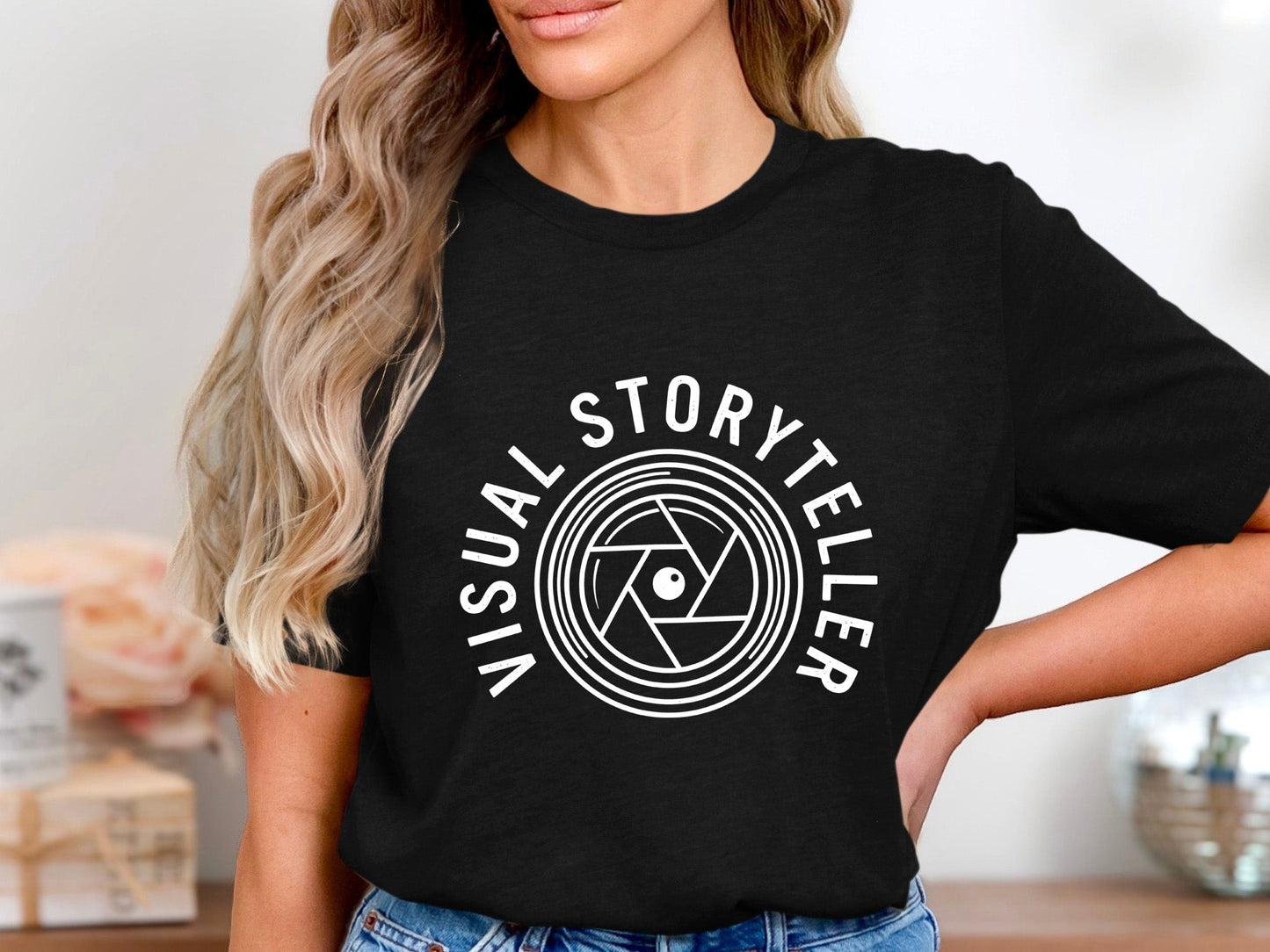 Visual Storyteller Aperture Logo T-Shirt
