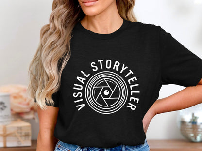 Visual Storyteller Aperture Logo T-Shirt