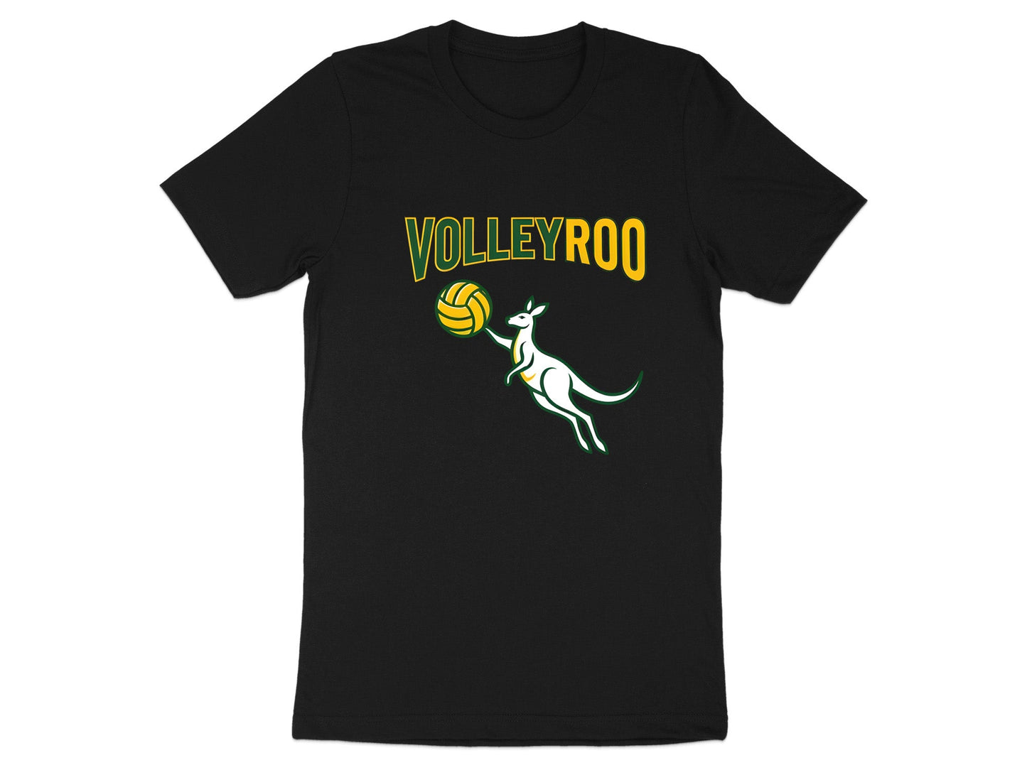 Volleyroo Australian Kangaroo Volleyball T-Shirt