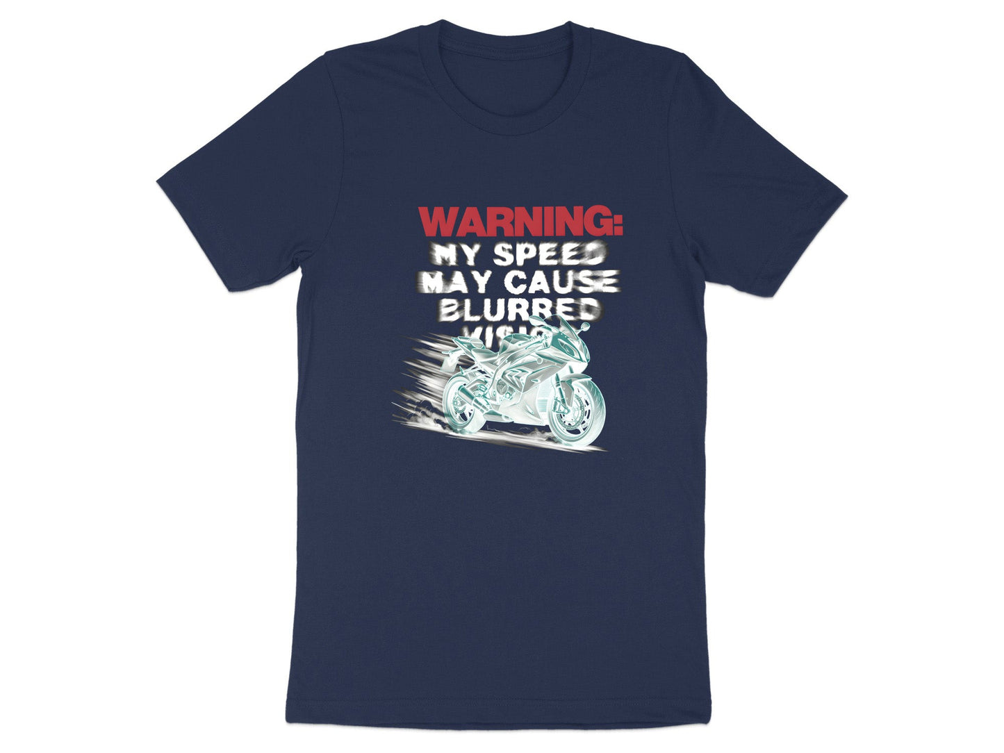 Blurred Vision High-Speed Warning T-Shirt