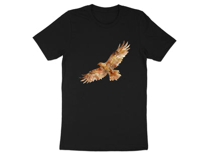 Watercolor Flying Eagle Artistic Men's Tee