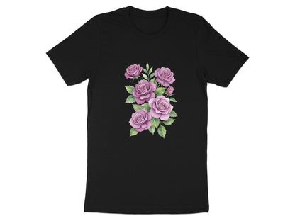 Soft Romantic Bouquet Lavender Roses cotton T-Shirt