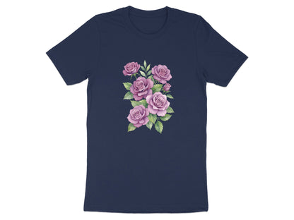 Soft Romantic Bouquet Lavender Roses cotton T-Shirt