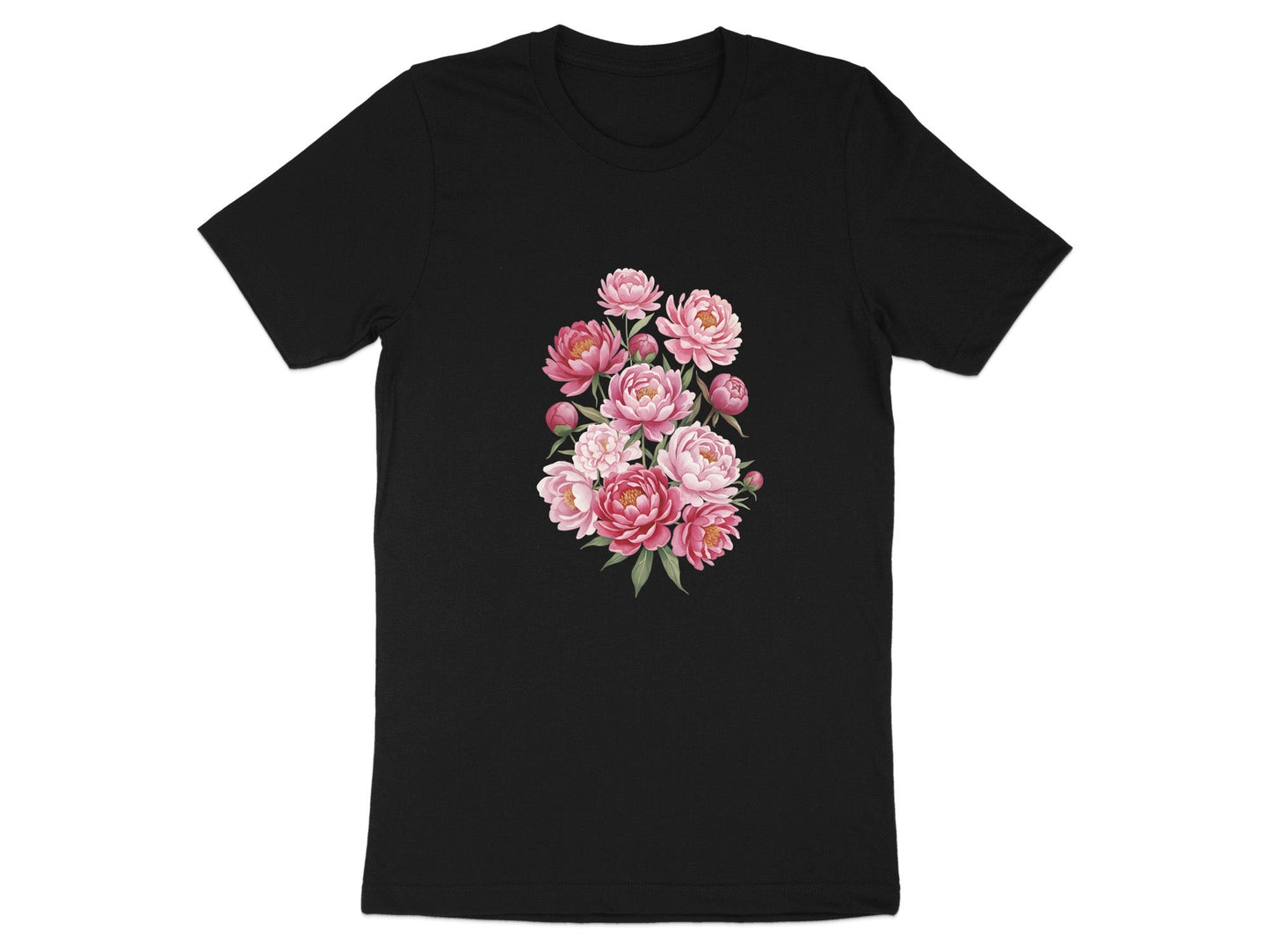 Classic Romantic Pink Peonies  T-Shirt