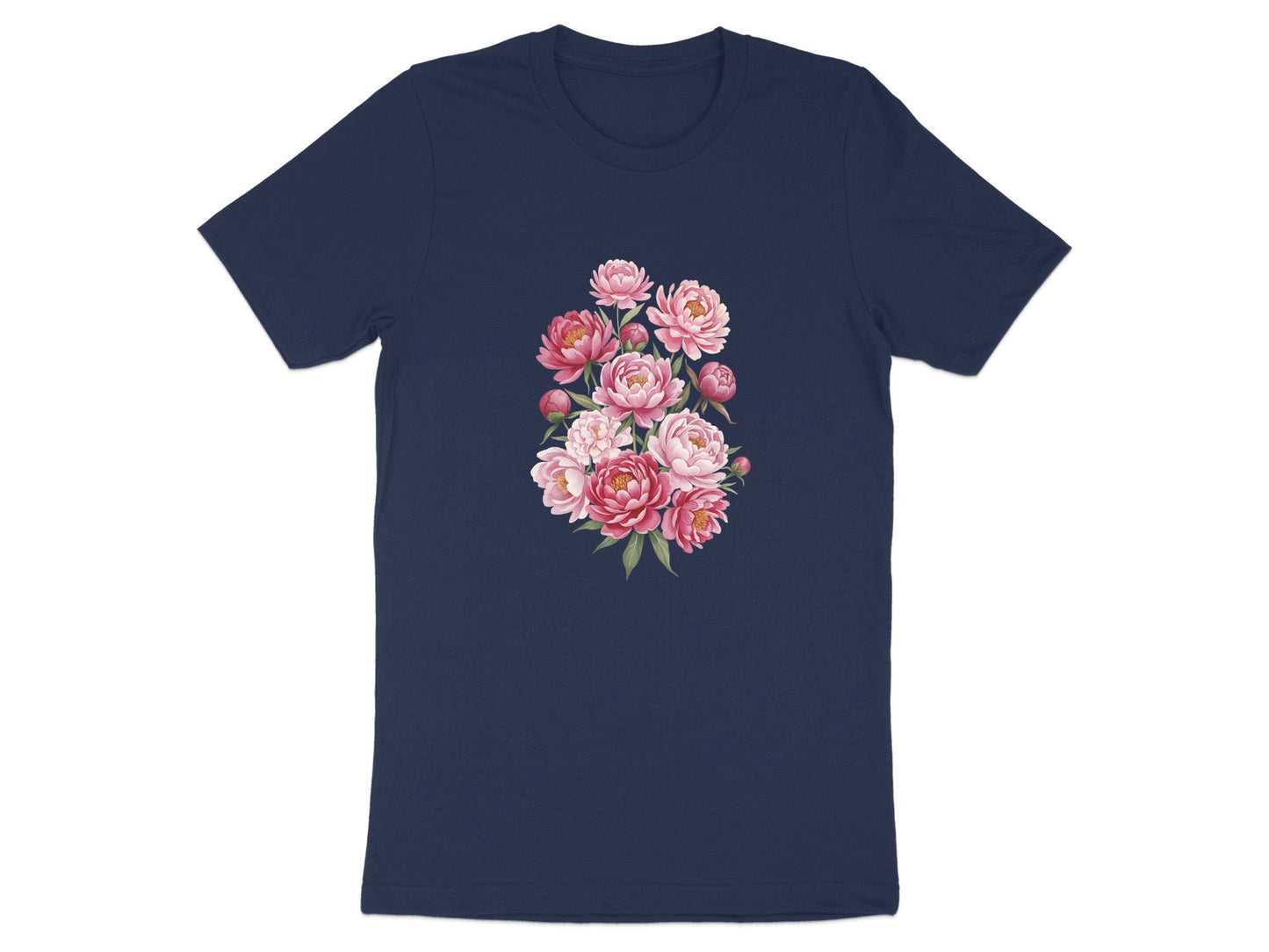 Classic Romantic Pink Peonies  T-Shirt