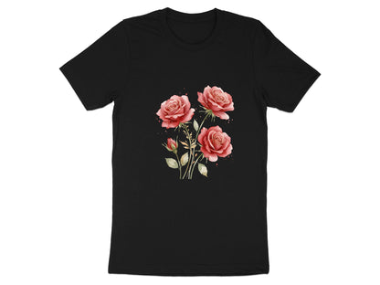 Soft Blush Watercolor Roses T-Shirt
