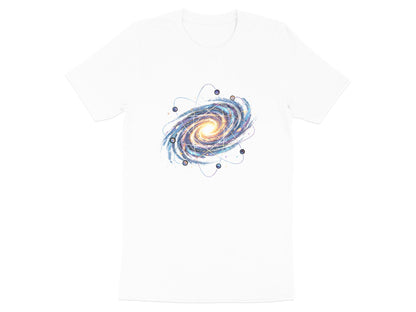 Celestial Physics Art Atomic Galaxy Space T-Shirt