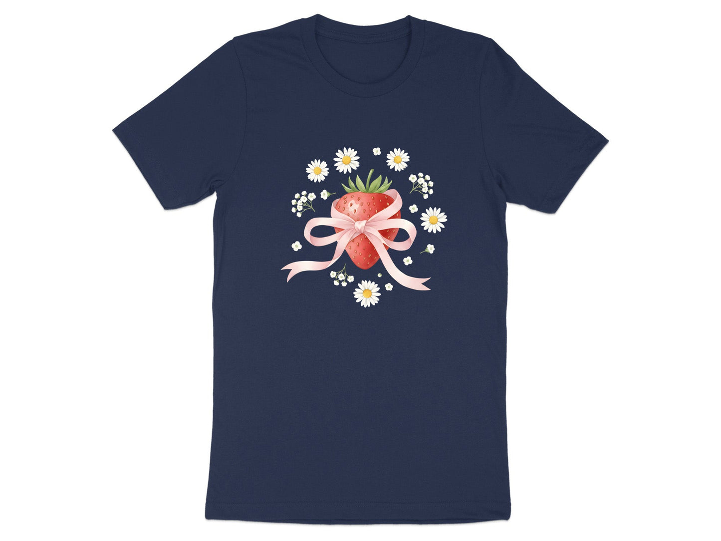 Cottagecore Coquette Strawberry T-Shirt