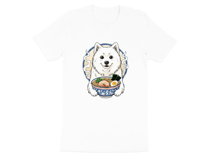 Anime Samoyed Dog Ramen Bowl T-Shirt