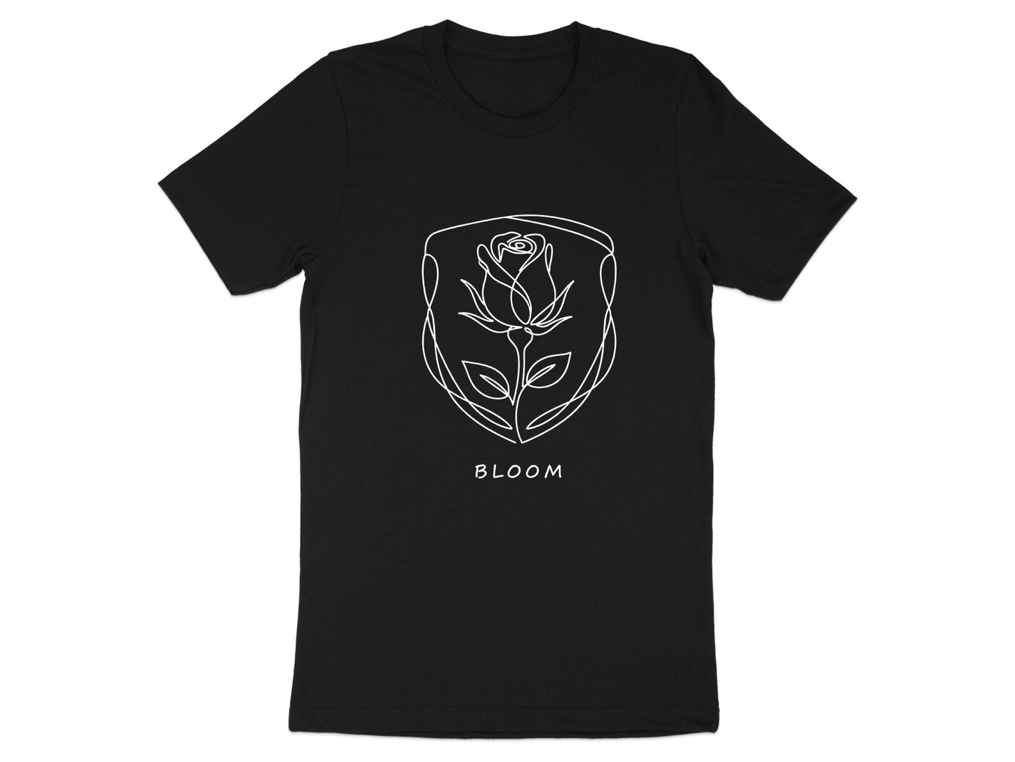 Bloom Shield Framed Rose T-Shirt