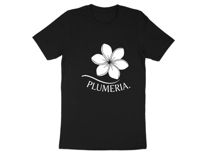 Plumeria Frangipani Silhouette Graphic Tee