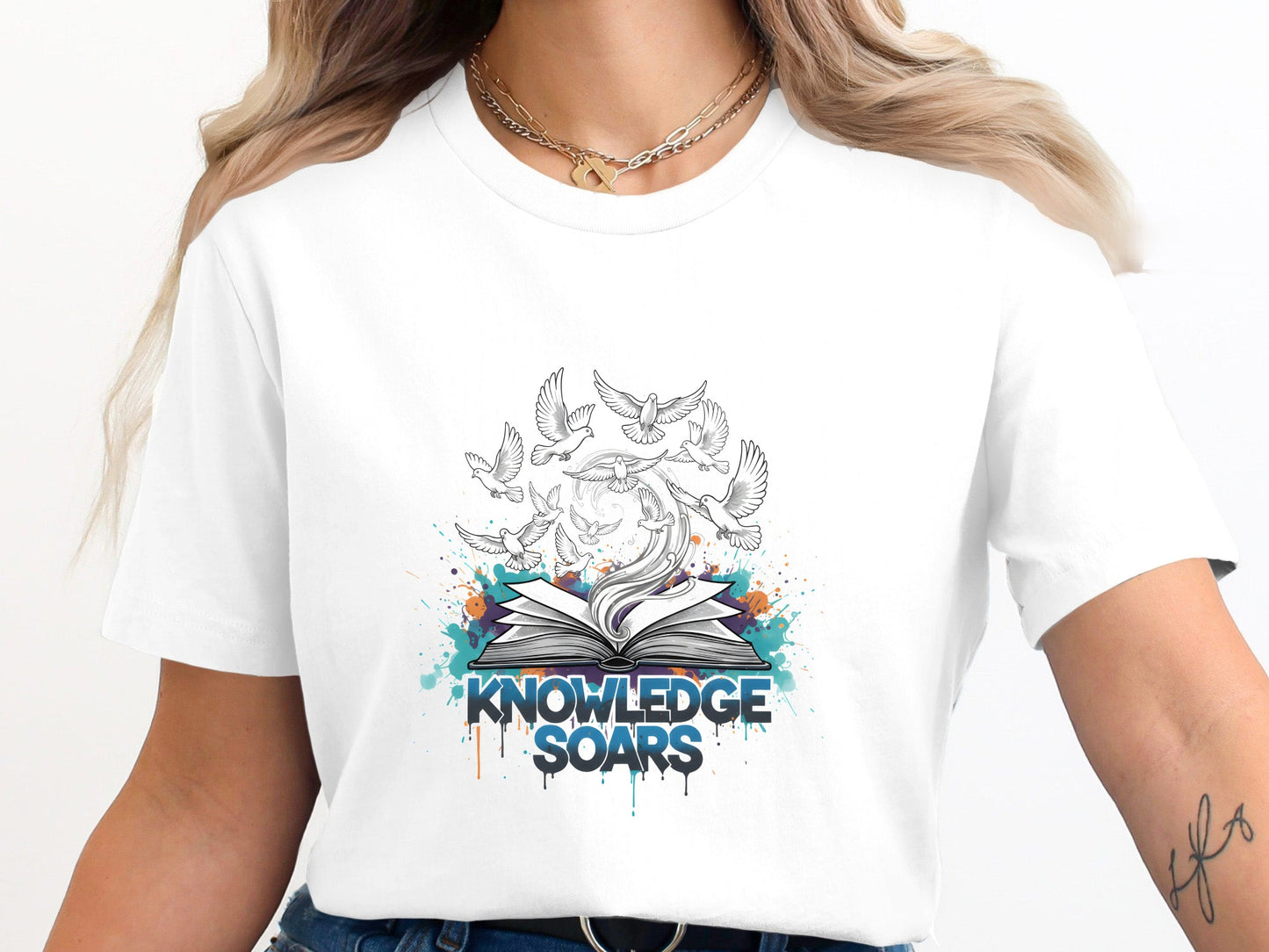 Knowledge Soars Graphic Tee