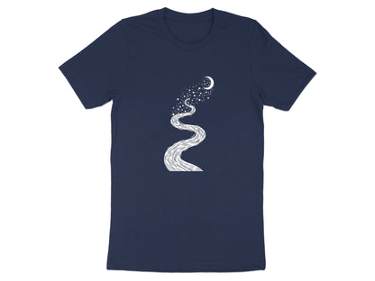 Path to the Moon Tee – Winding Mystic Celestial T-Shirt