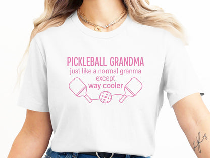 Cool Pickleball Grandma Graphic Sports T-Shirt