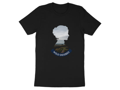 Wild Desires Silhouette T-Shirt - Romantic Landscape Portrait