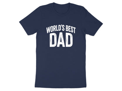 World's Best Dad Retro Circular Emblem Tee